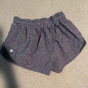 Lululemon shorts size 6 in gray. Gently worn